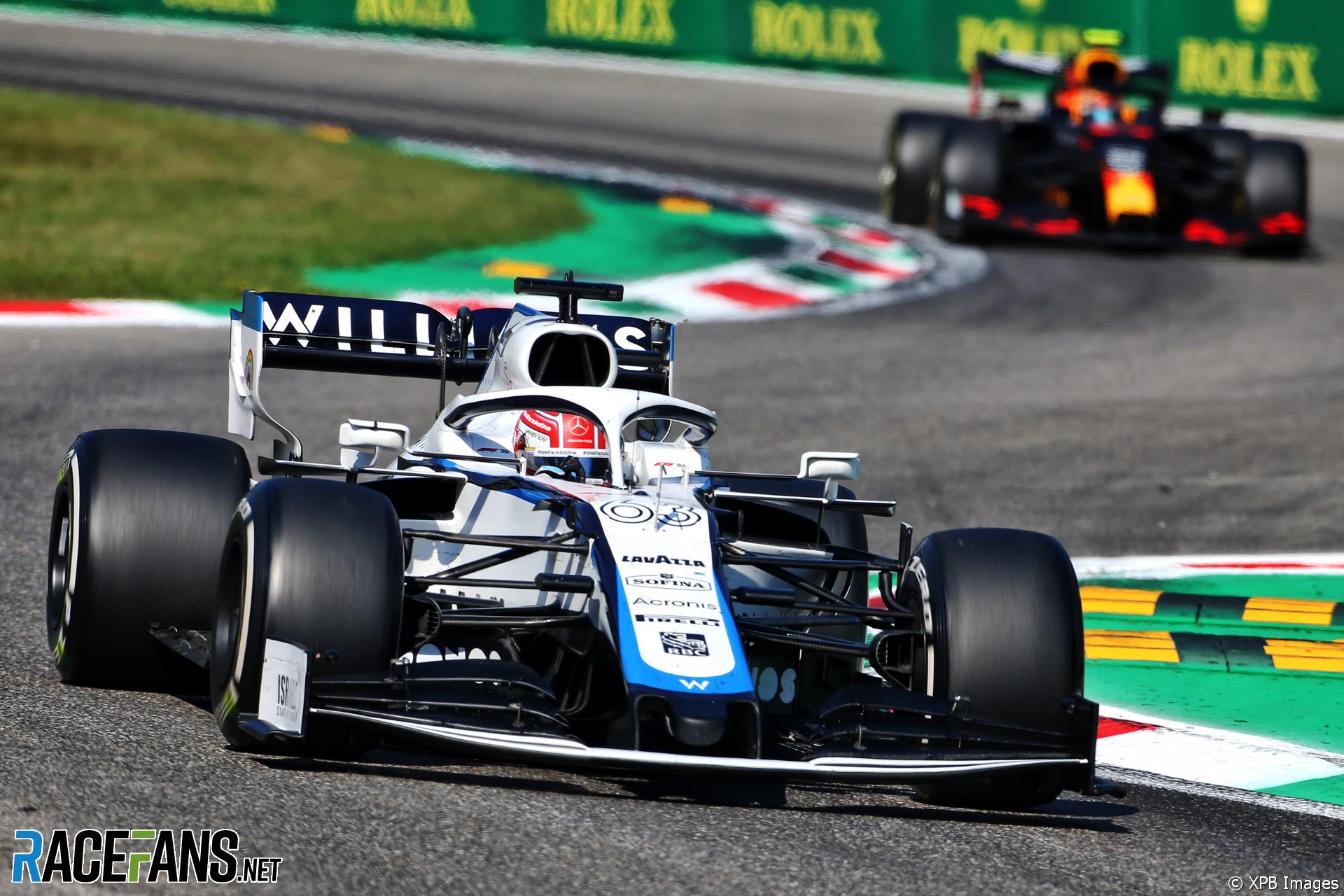 George Russell, Williams, Monza, 2020