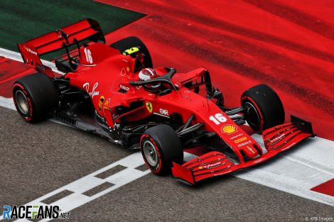 Charles Leclerc, Ferrari, Sochi Autodrom, 2020