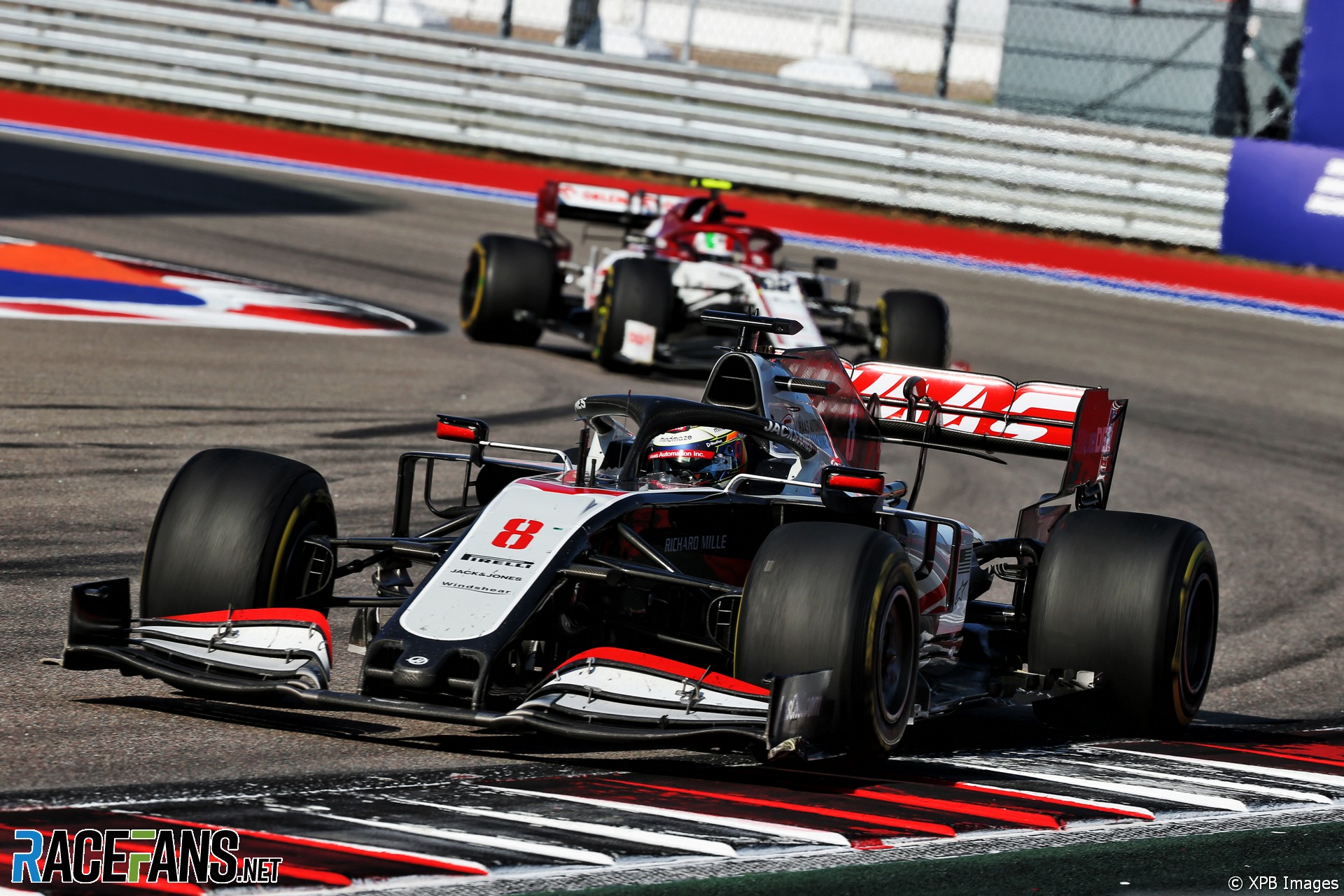 Romain Grosjean, Haas, Sochi Autodrom, 2020