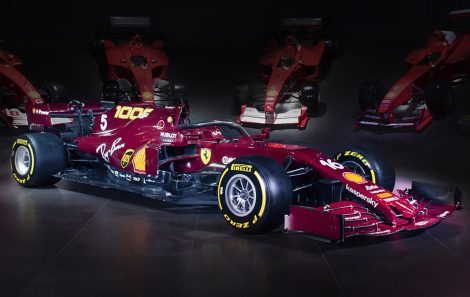 Ferrari 1,000th race livery
