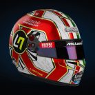 Lando Norris's helmet for the 2020 Tuscan Grand Prix