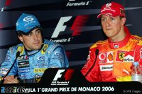 Fernando Alonso, Michael Schumacher, Monaco, 2006