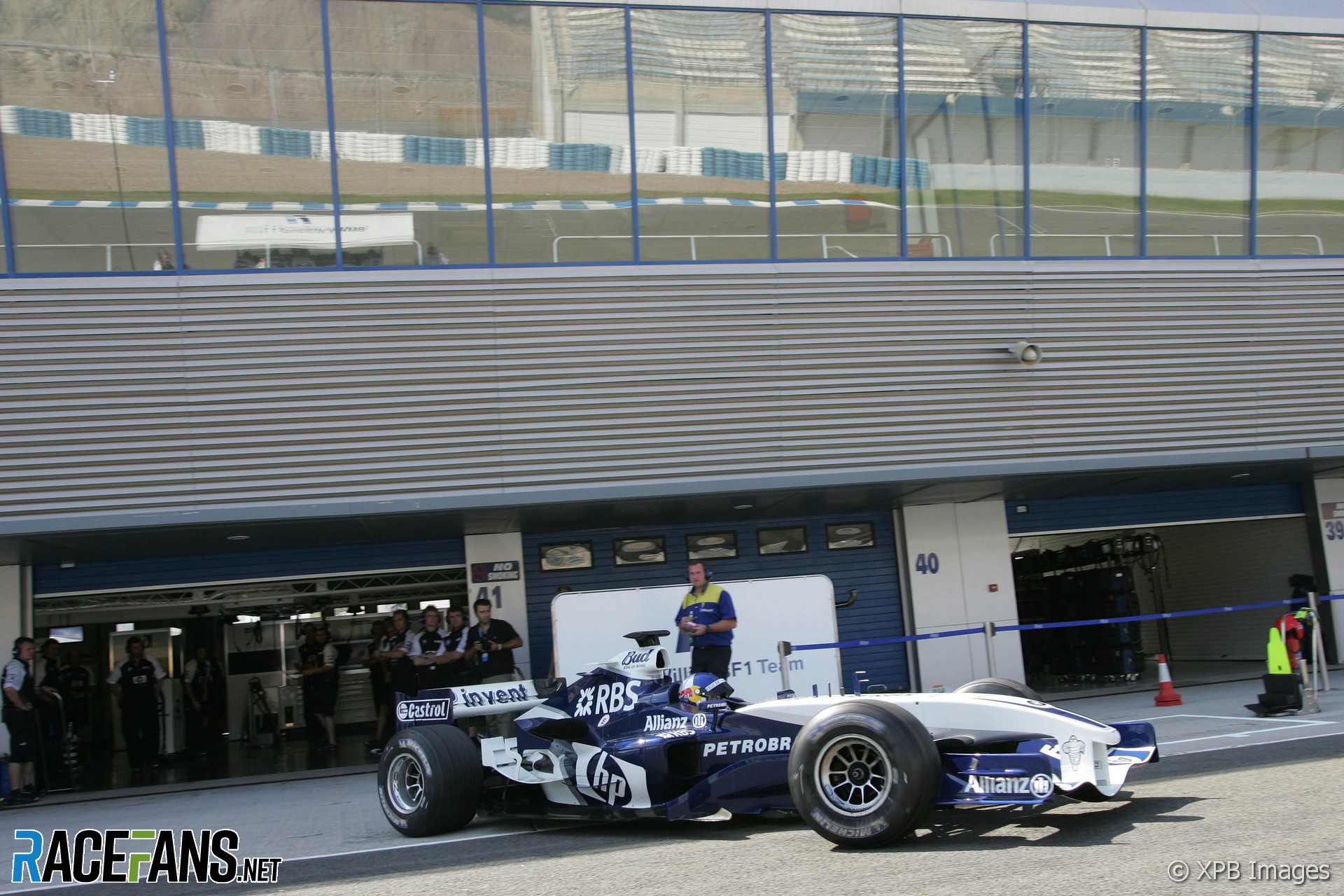 Sebastian Vettel, Williams, Jerez, 2005