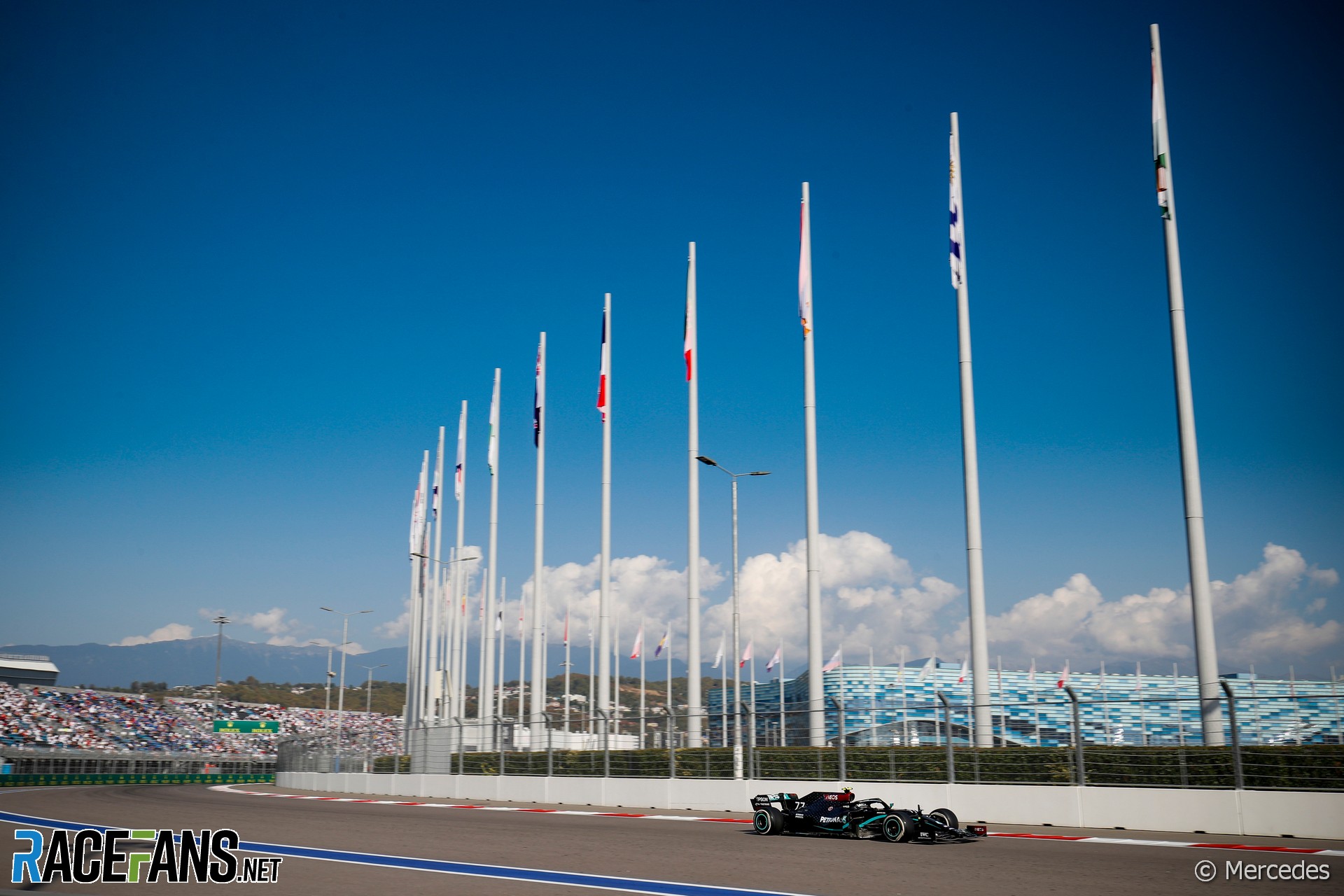Valtteri Bottas, Mercedes, Sochi Autodrom, 2020