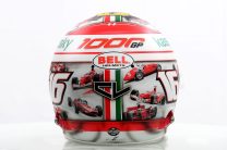 Charles Leclerc’s helmet for the 2020 Tuscan Grand Prix