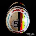 Sebastian Vettel’s helmet for the 2020 Tuscan Grand Prix