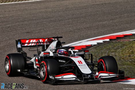 Romain Grosjean, Haas, Nurburgring, 2020