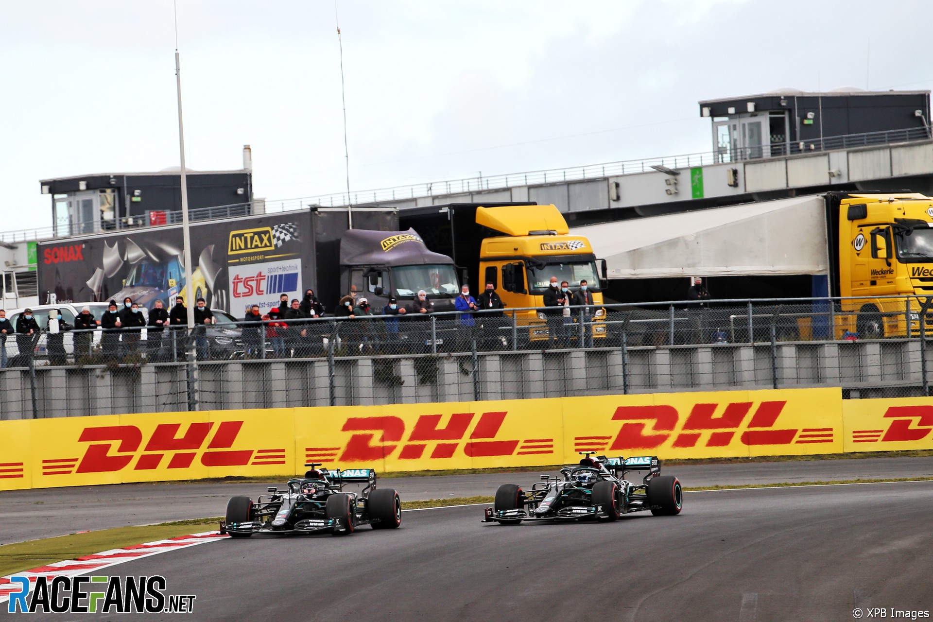 Lewis Hamilton, Valtteri Bottas, Mercedes, Nurburgring, 2020