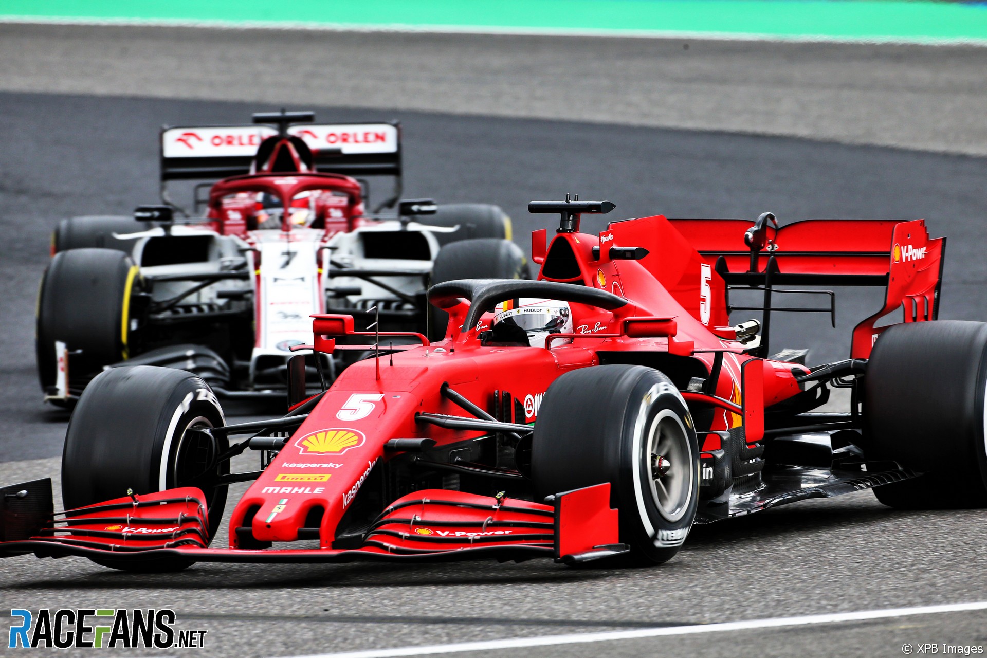 Sebastian Vettel, Ferrari, Nurburgring, 2020 · RaceFans
