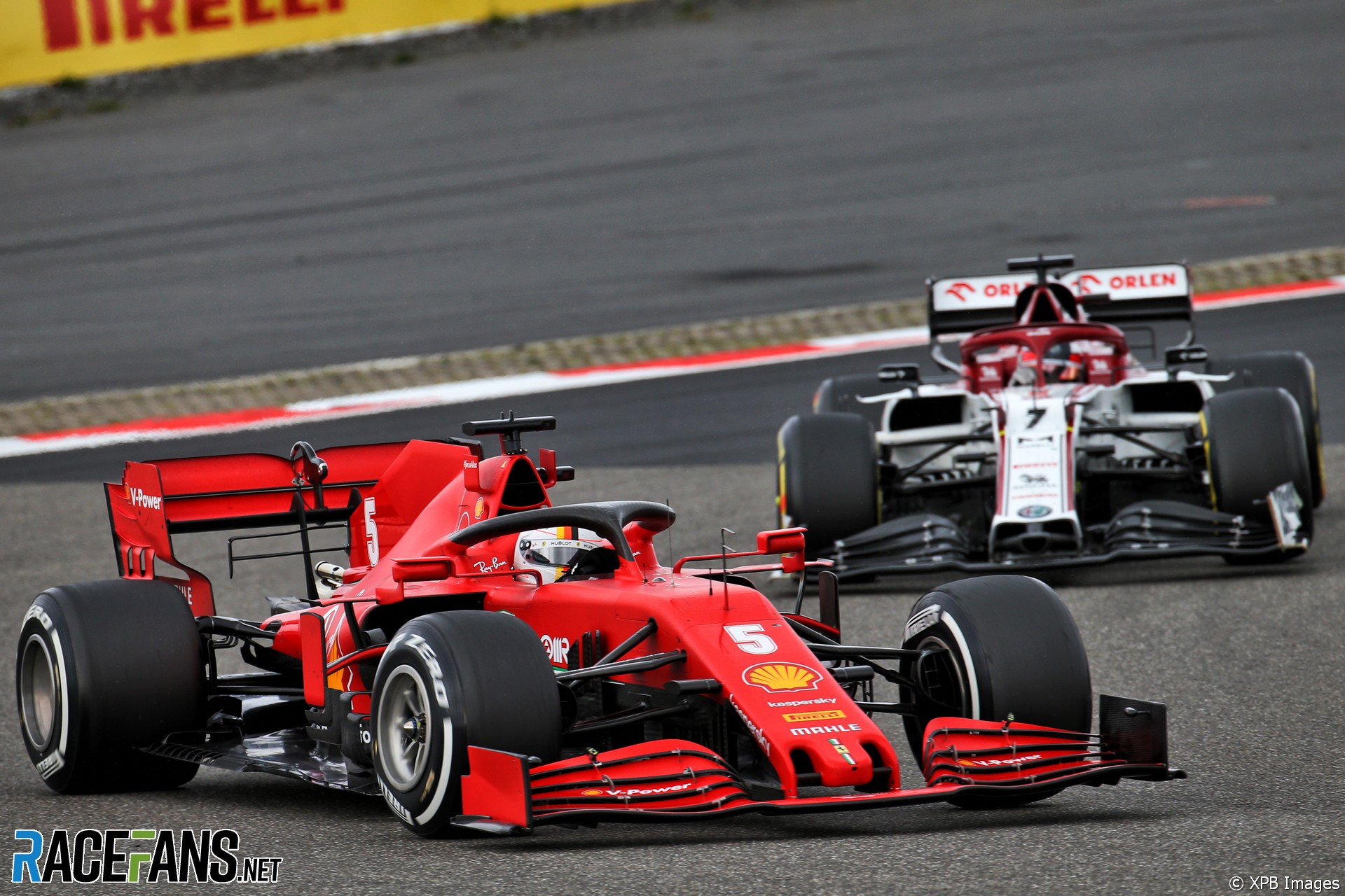 Sebastian Vettel, Ferrari, Nurburgring, 2020