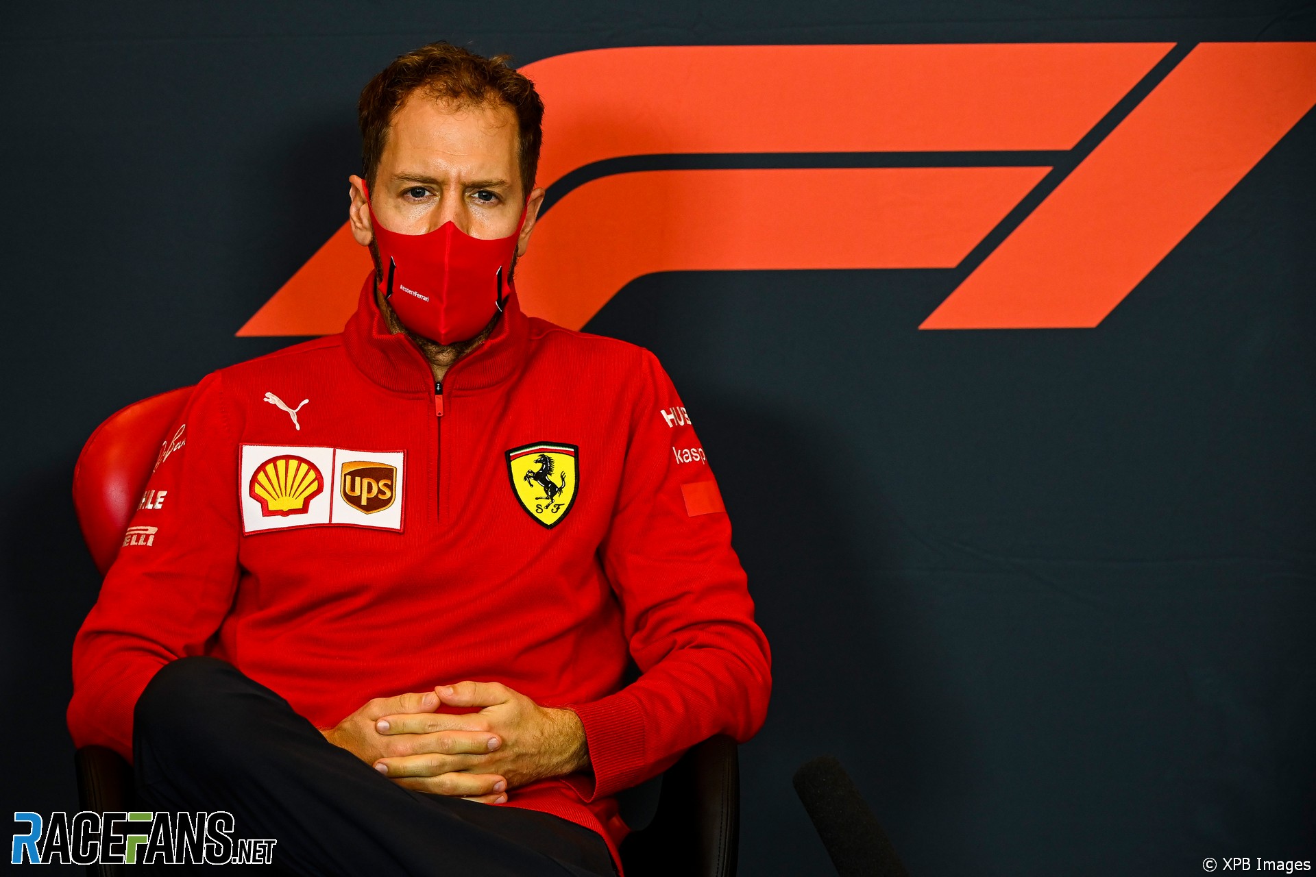 Sebastian Vettel, Ferrari, Imola, 2020