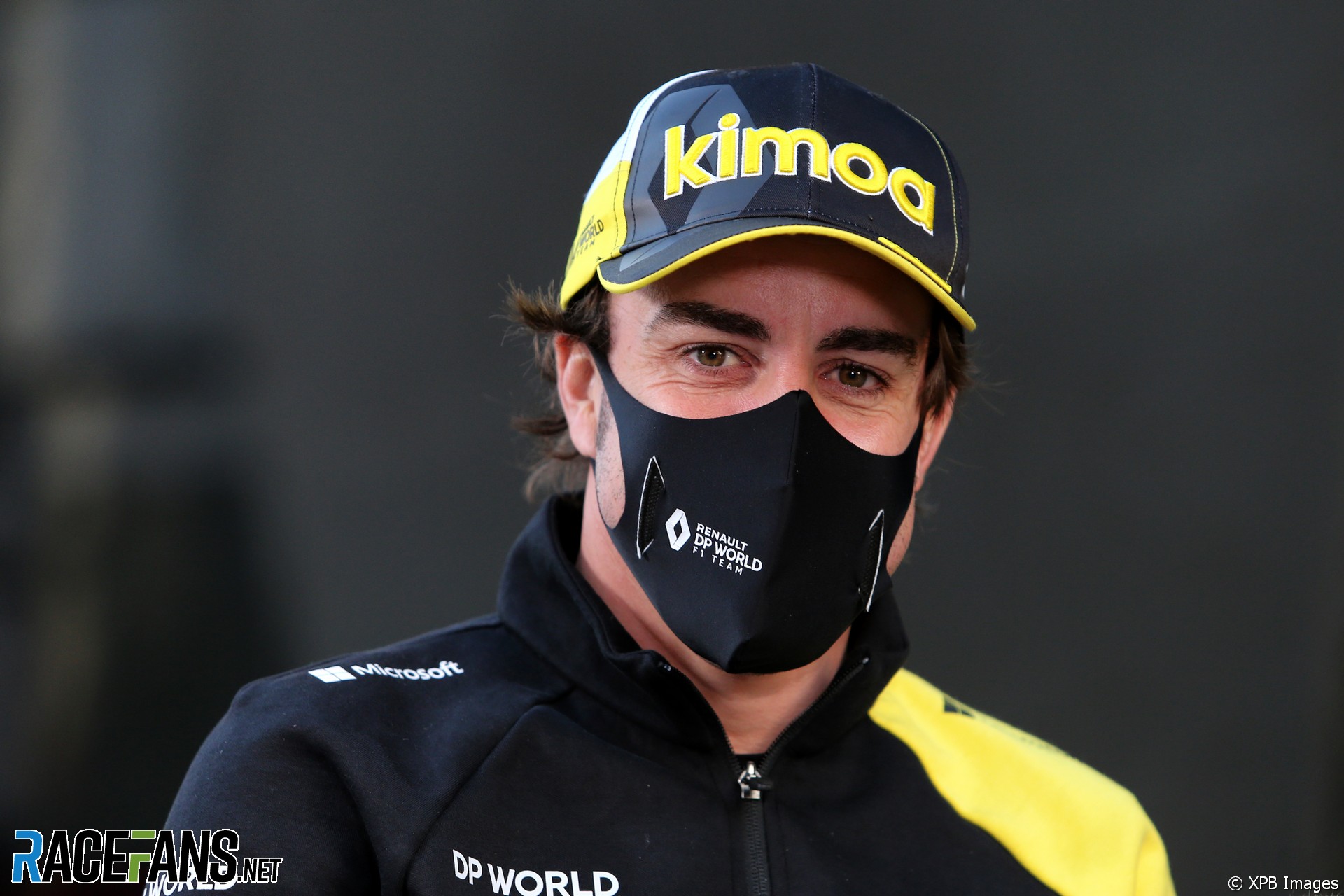 Fernando Alonso, Renault, Imola, 2020