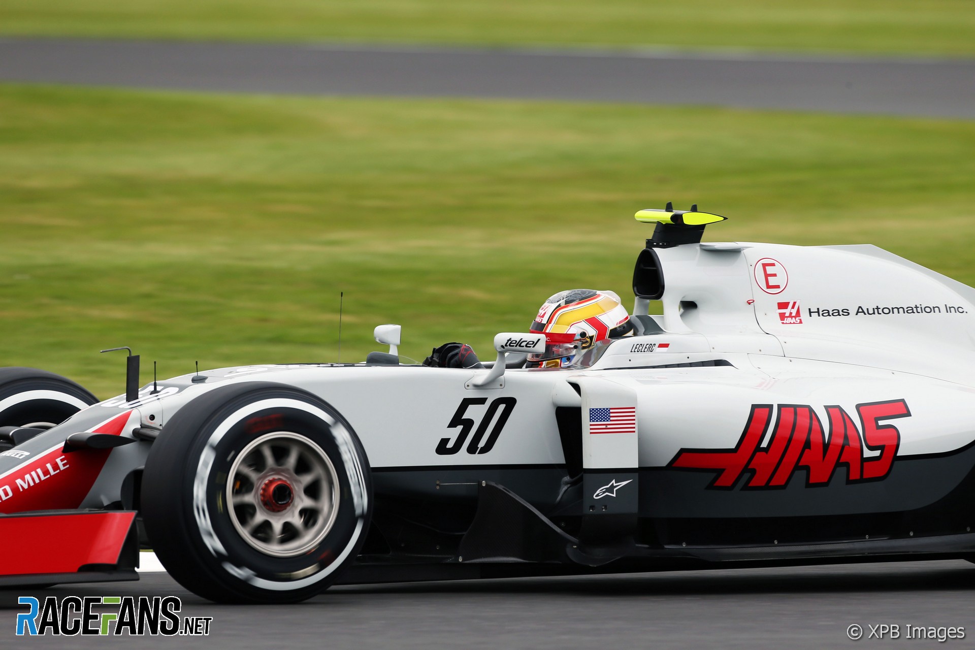 Charles Leclerc, Haas, Silverstone, 2016