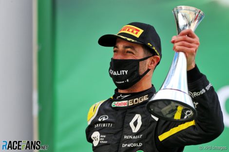 Daniel Ricciardo, Renault, Nurburgring, 2020
