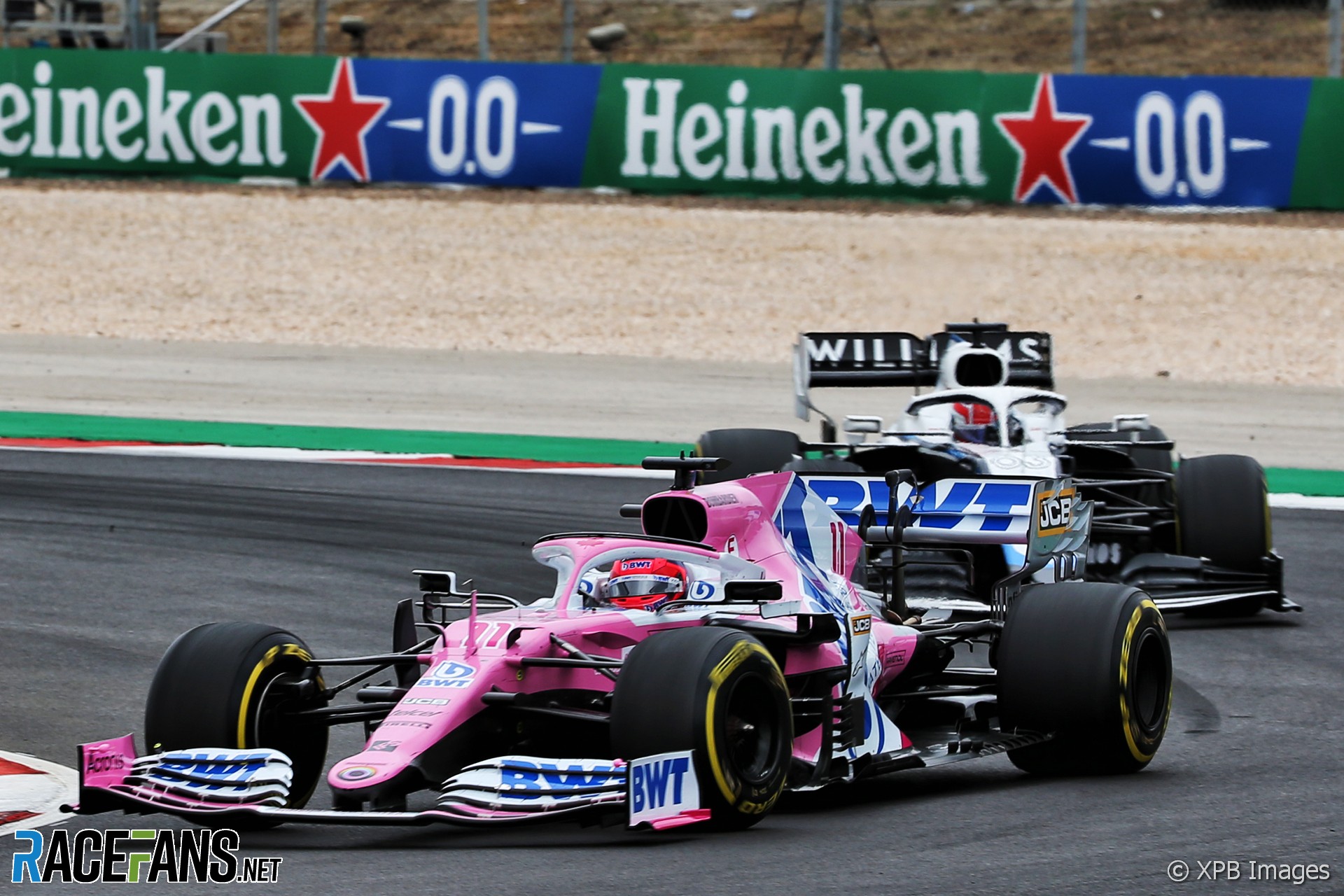 Sergio Perez, Racing Point, Autodromo do Algarve, 2020