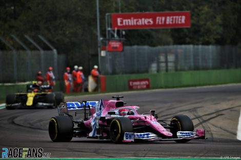 Sergio Perez, Racing Point, Imola, 2020