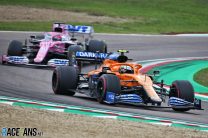 Lando Norris, McLaren, Imola, 2020