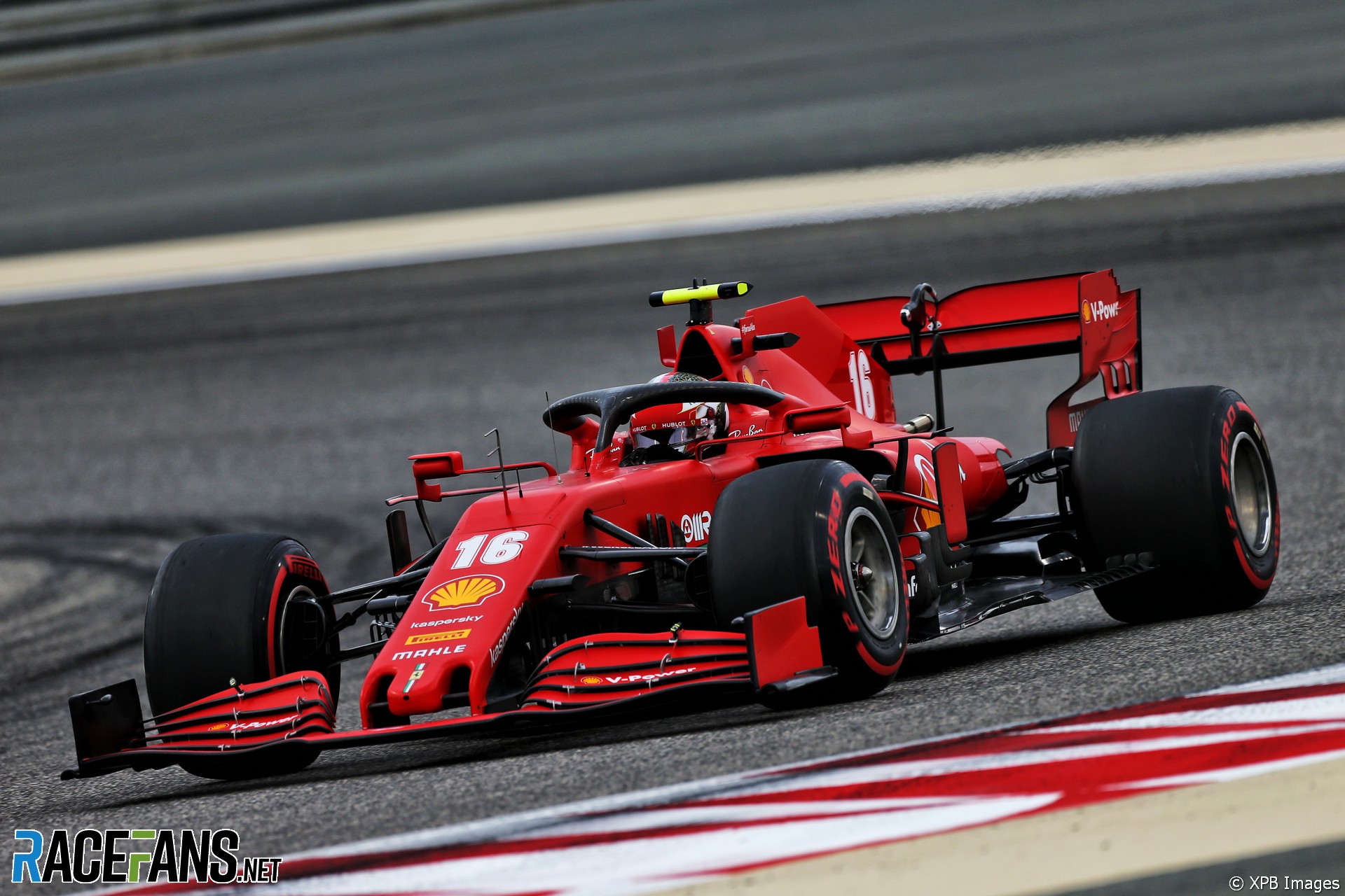 Charles Leclerc, Ferrari, Bahrain International Circuit, 2020
