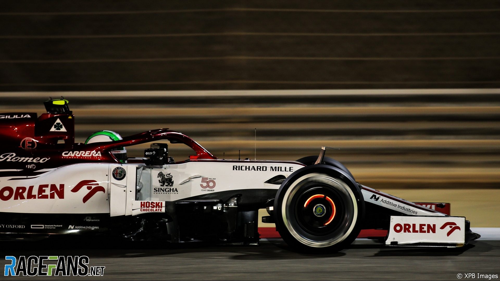Antonio Giovinazzi, Alfa Romeo, Bahrain International Circuit, 2020