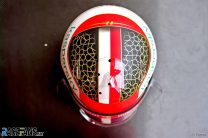 Charles Leclerc’s 2020 Bahrain Grand Prix helmet design