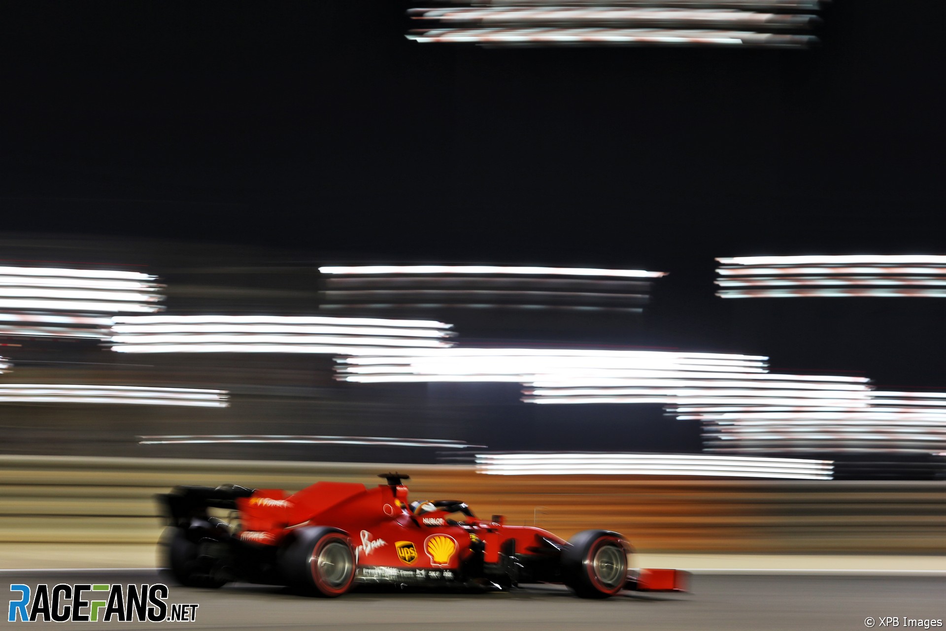 Sebastian Vettel, Ferrari, Bahrain International Circuit, 2020