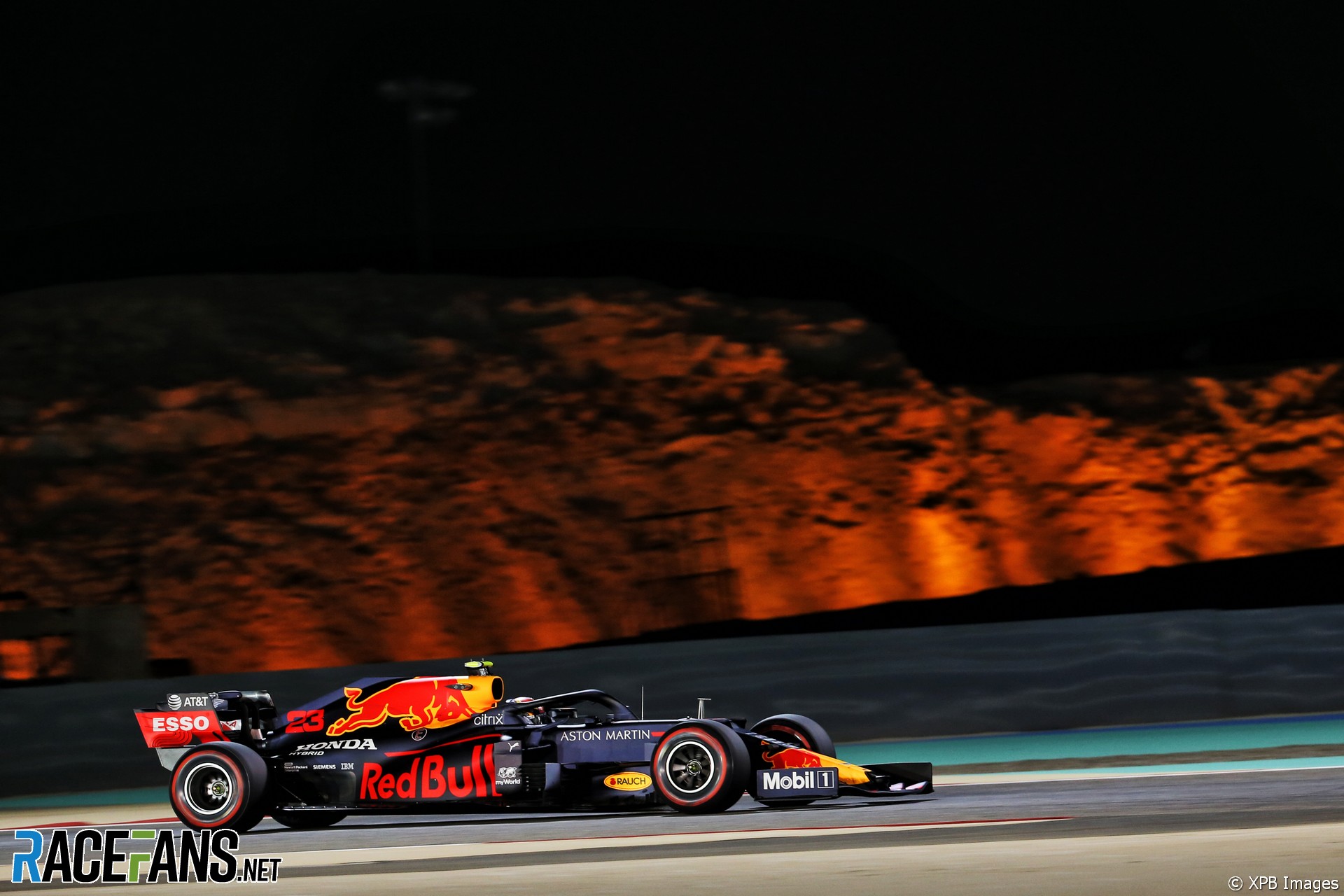 Alexander Albon, Red Bull, Bahrain International Circuit, 2020