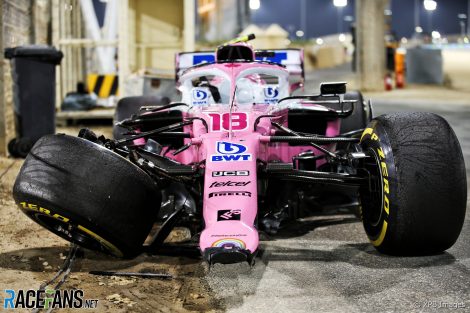 Lance Stroll, Racing Point, Bahrain International Circuit, 2020