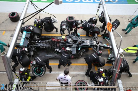 Mercedes retrieve Ferrari debris from Bottas's car