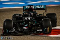 Hamilton leads Mercedes one-two with record-breaking lap