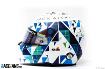Jack Aitken’s helmet, Bahrain International Circuit, 2020