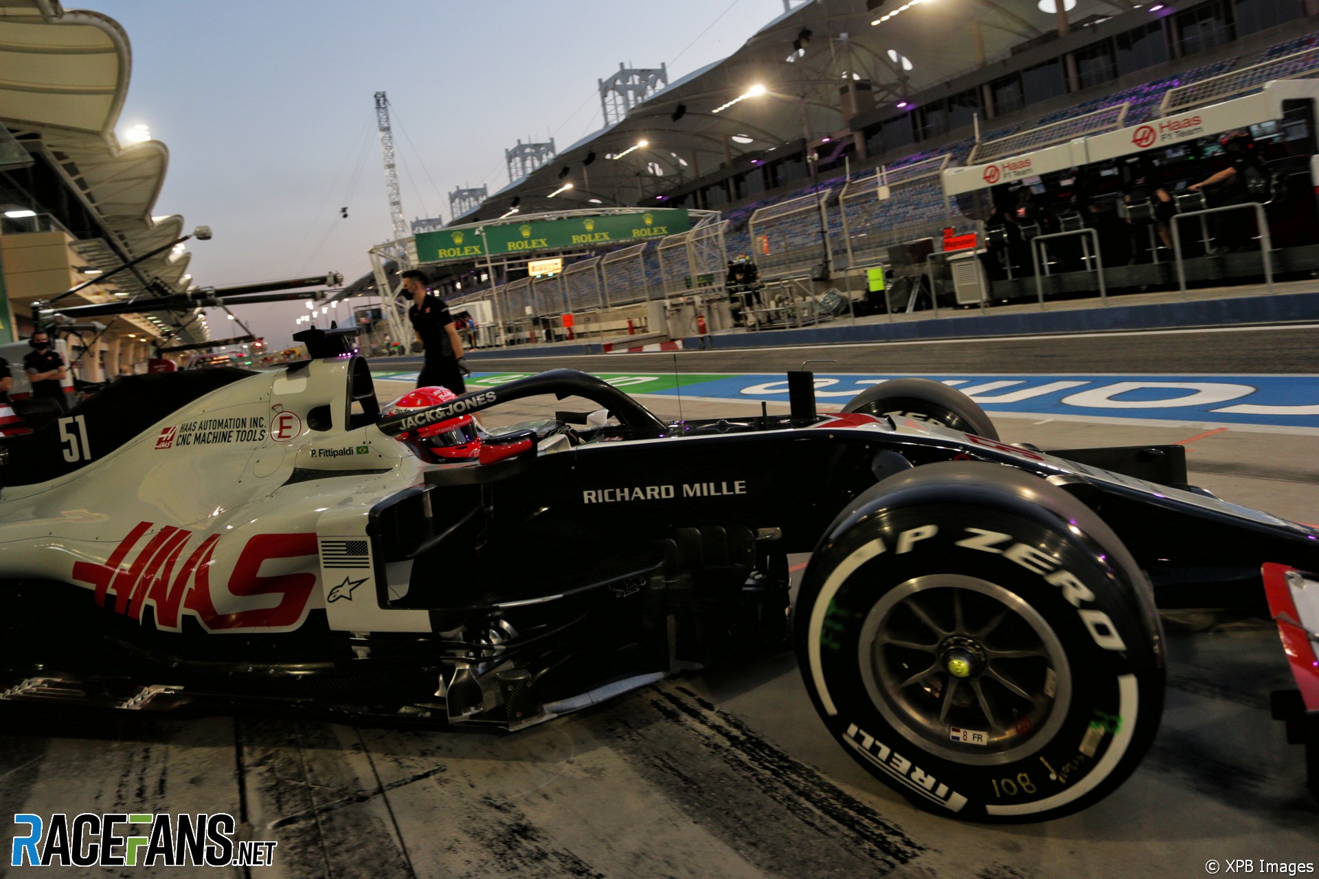 Pietro Fittipaldi, Haas, Bahrain International Circuit, 2020