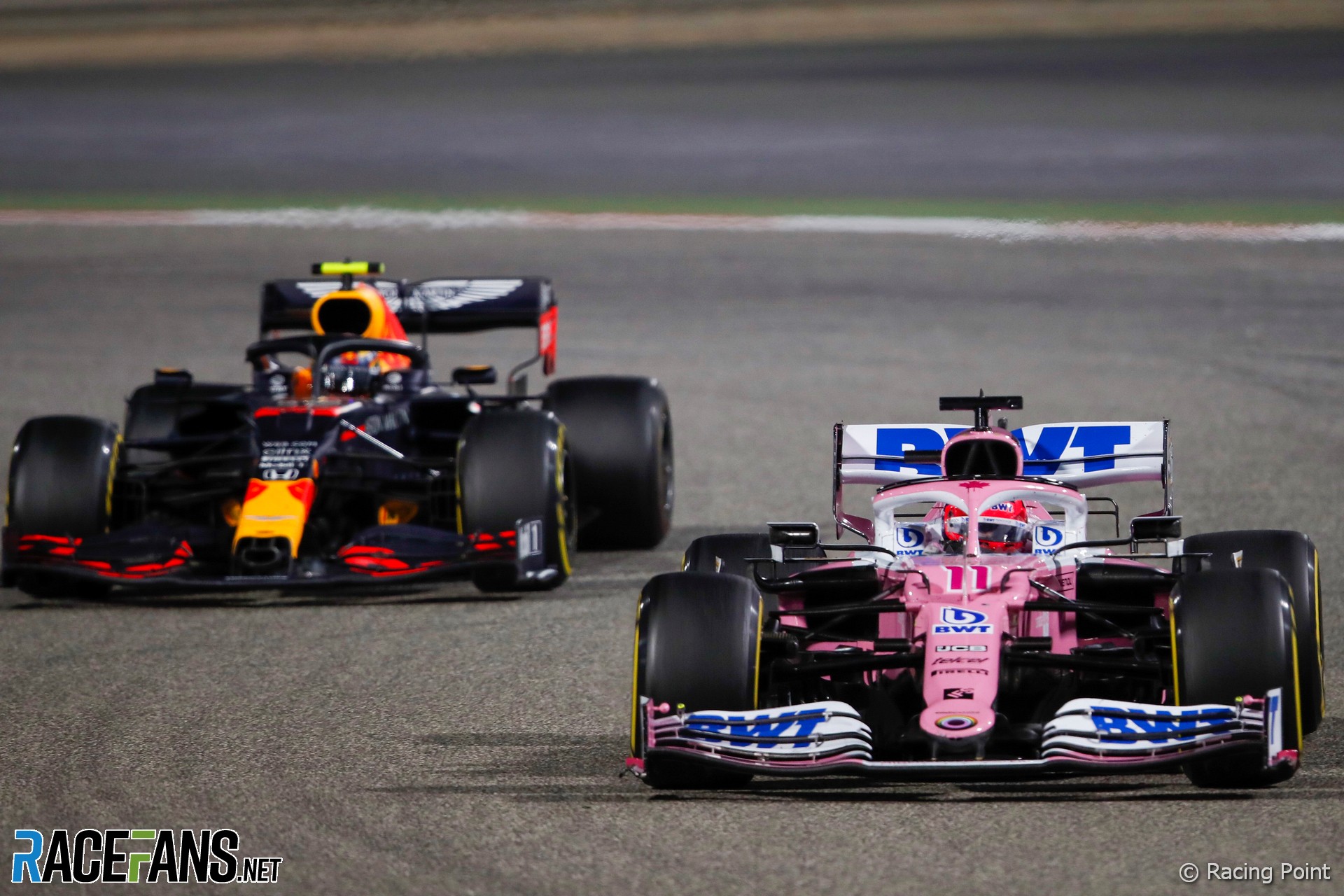 Sergio Perez, Racing Point, Bahrain International Circuit, 2020