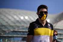 Esteban Ocon, Renault, Yas Marina, 2020
