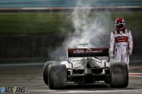Kimi Raikkonen, Alfa Romeo, Yas Marina, 2020