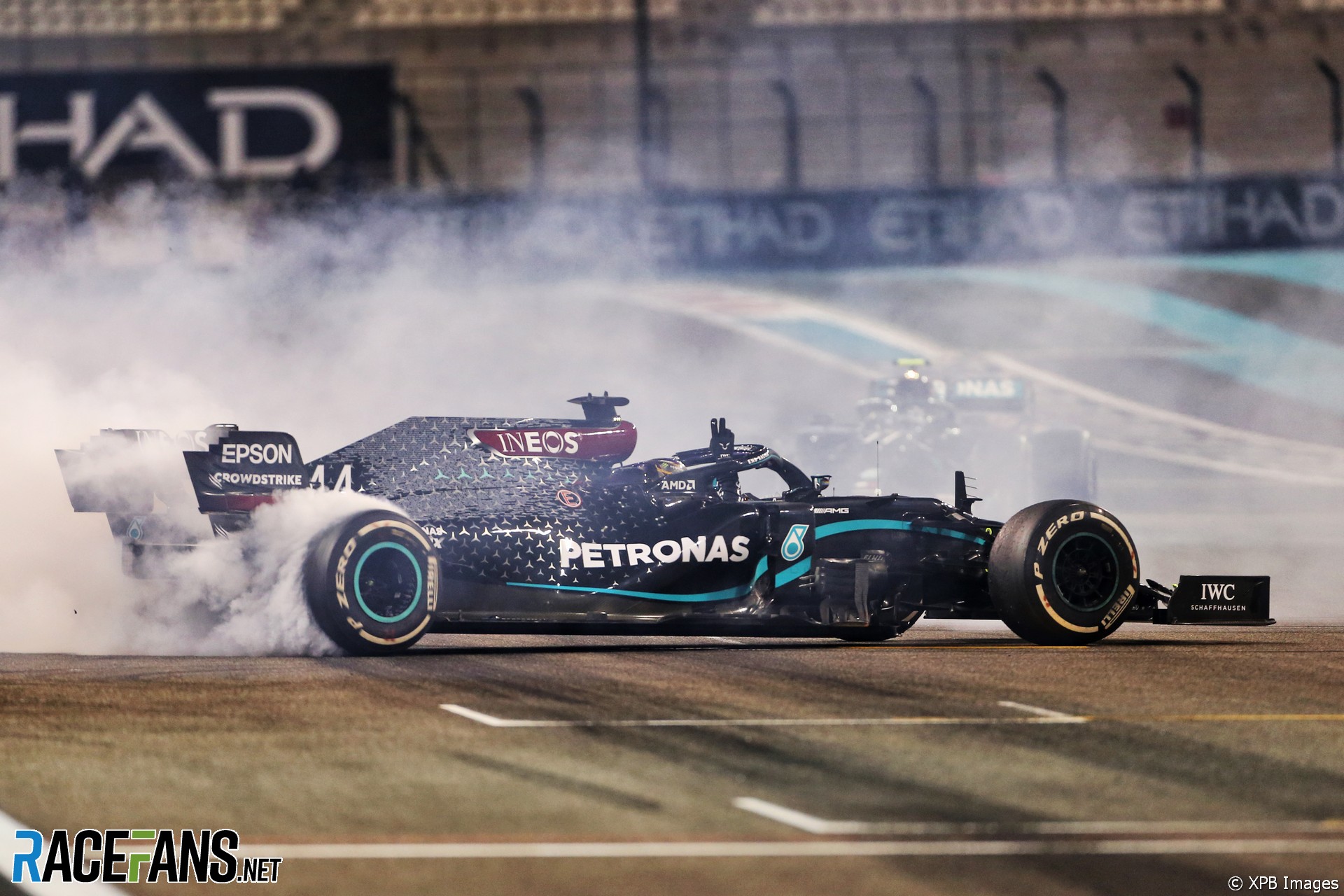 Lewis Hamilton, Mercedes, Yas Marina, 2020