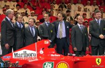 Vorstellung des neuen Formel 1 Ferrari F1 2001 im italienischen Maranello