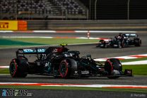 Bottas pips Russell to Sakhir pole by two-hundredths of a second
