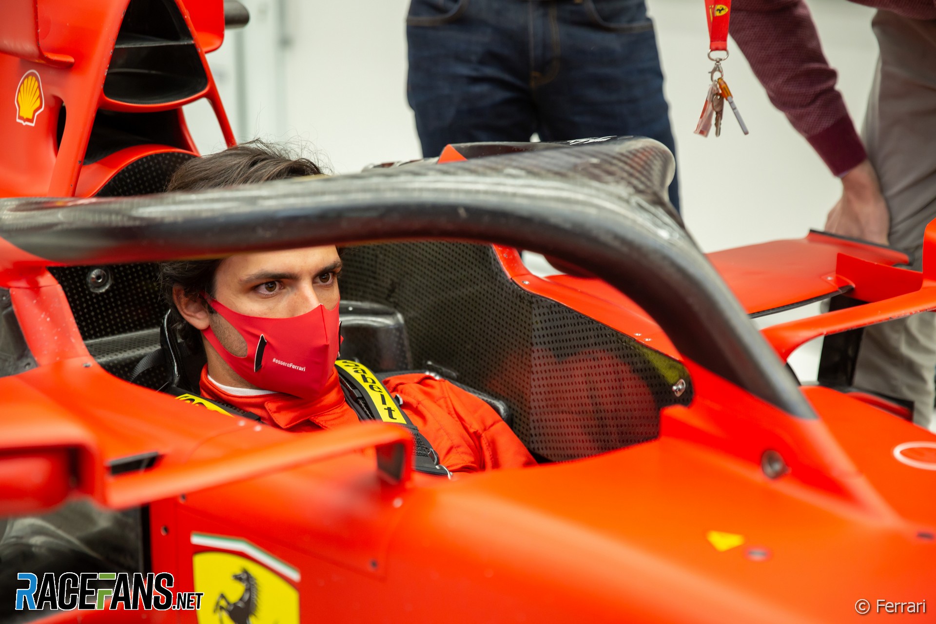 Carlos Sainz Jnr, Ferrari, 2020