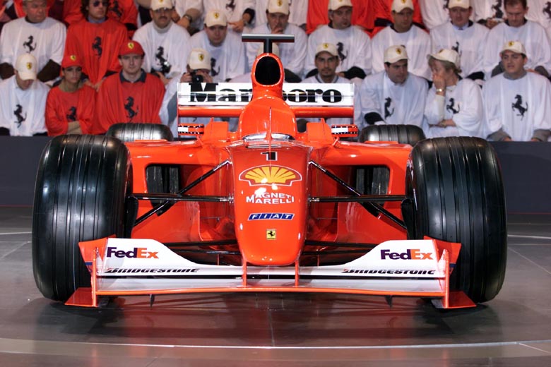 Ferrari F2001 launch