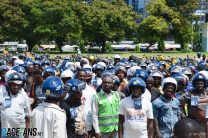 FIA helmet distribution programme, Tanzania