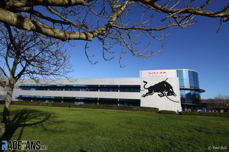 Red Bull factory, Milton Keynes, 2021