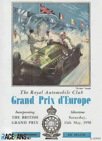 1950 British Grand Prix programme