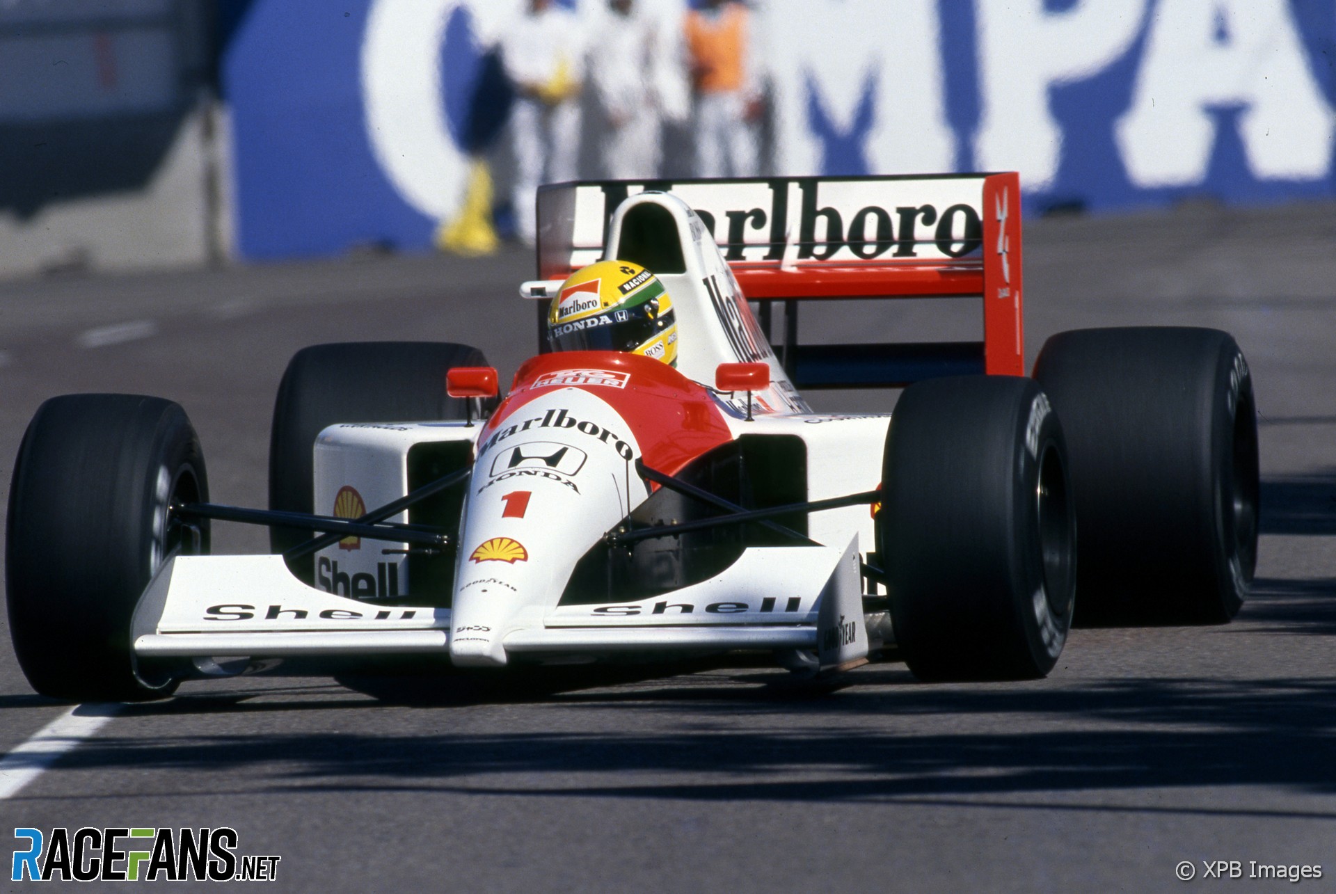 Ayrton Senna, McLaren, Phoenix, 1991