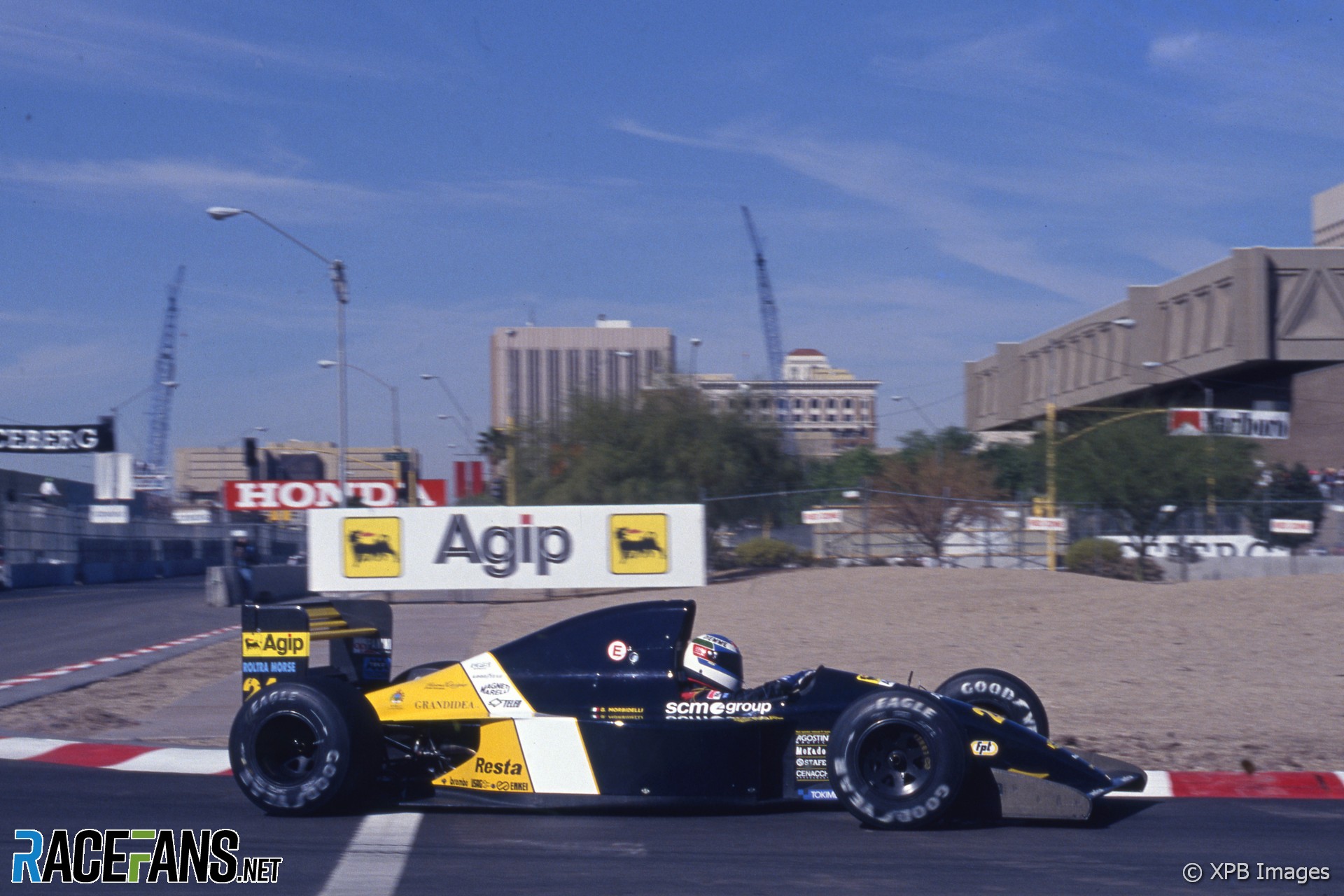 Gianni Morbidelli, Minardi, Modena, Phoenix, 1991
