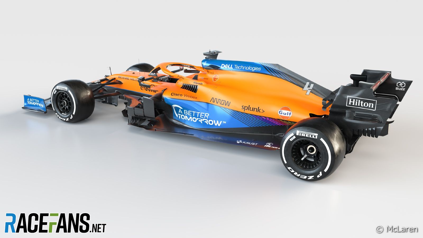 McLaren-Mercedes MCL35M, 2021