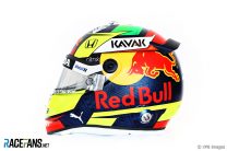 Sergio Perez’s 2021 F1 Helmet