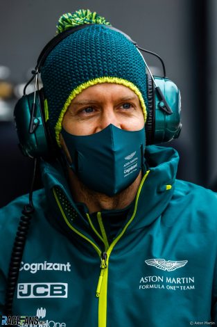 Sebastian Vettel, Aston Martin, Silverstone, 2021