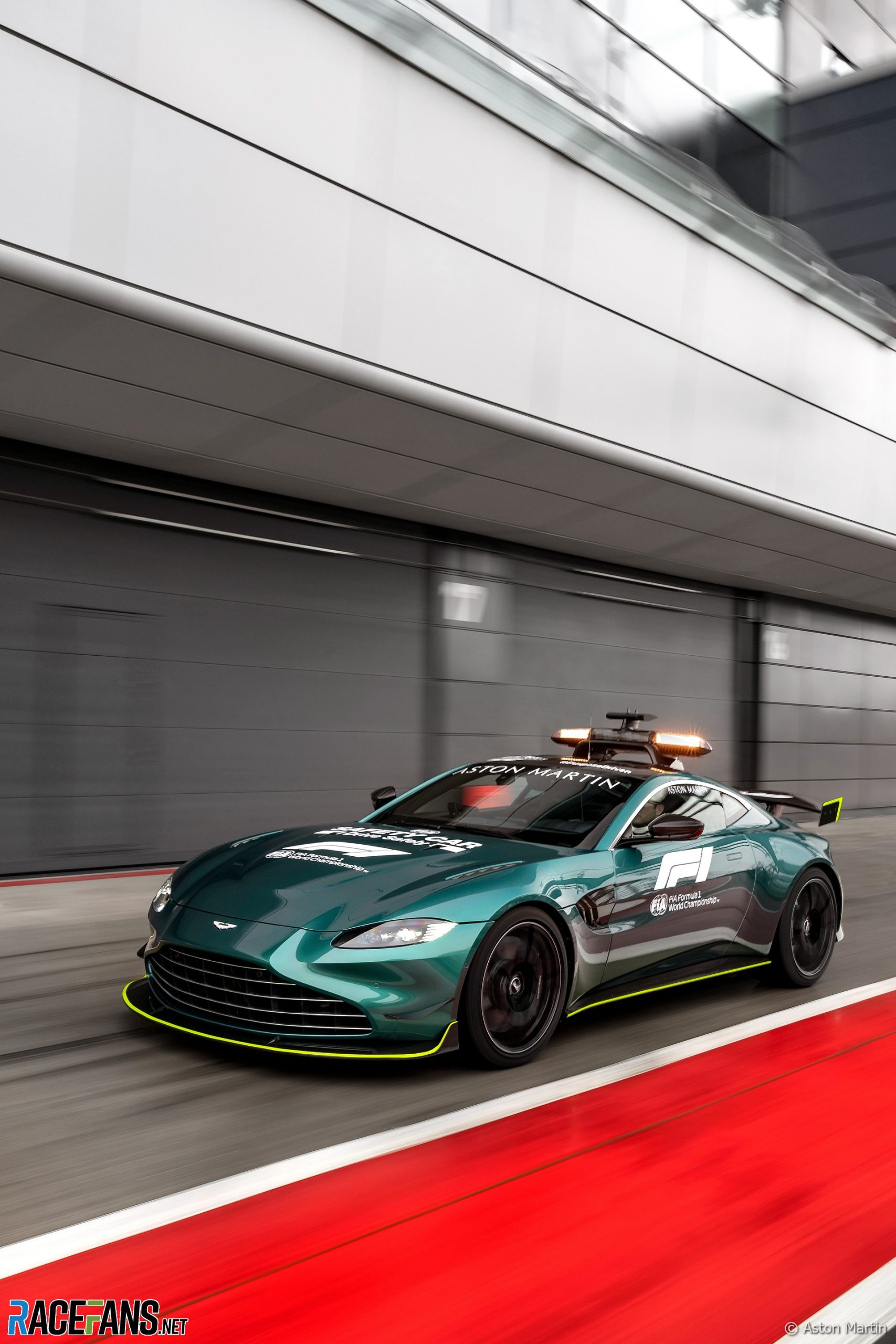 Aston Martin Vantage Safety Car · RaceFans
