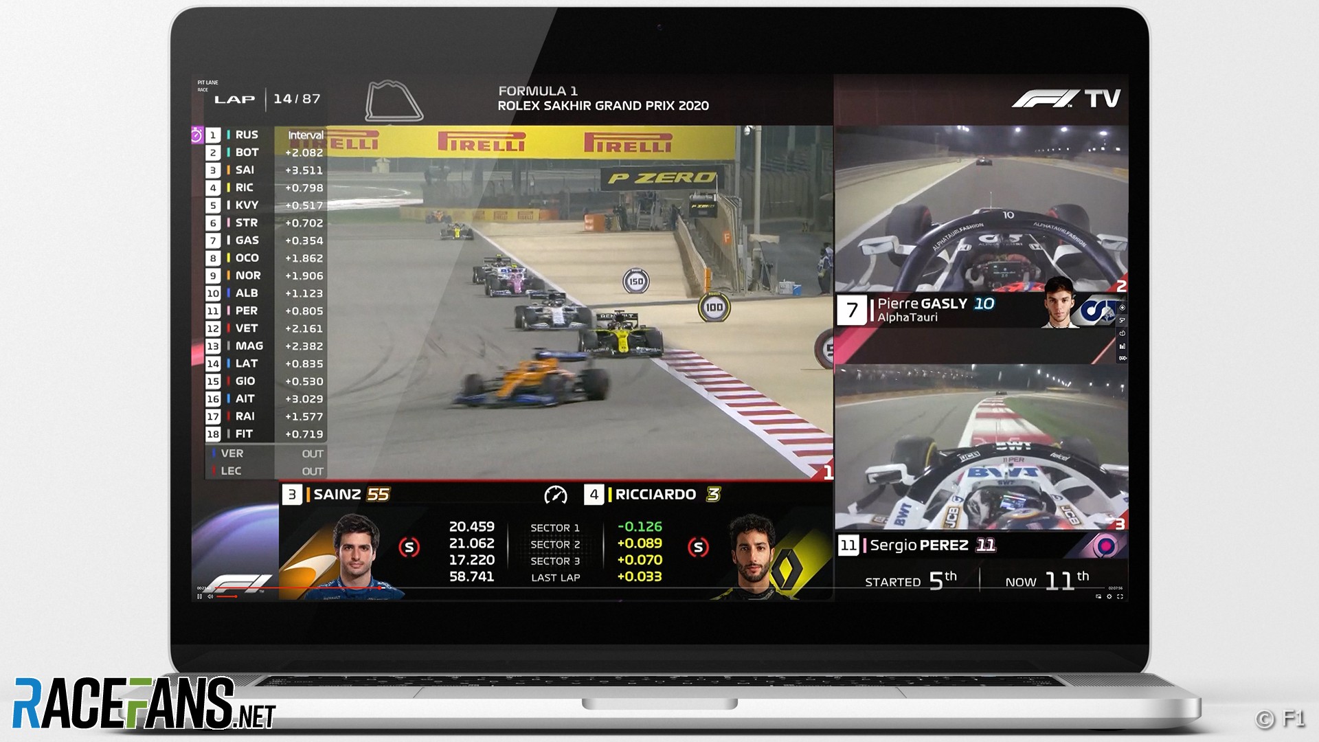 Formula 1 upgrades official streaming service F1 TV Pro · RaceFans
