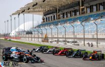F1 cars, Bahrain International Circuit, 2021